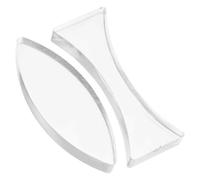 Mikinona 2 pezzi Lenti Ottiche Fisiche Trasparenti Concave e Convesse per Esperimenti Didattici di Fisica Leggere e Portatili per Laboratori e Scuole