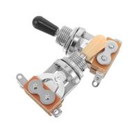 Mikinona 2 Pezzi Manopola Di Controllo Del Volume Manopola Del Volume Cablaggio Della Chitarra Elettronica Di Chitarra Kit Cablaggio Silver