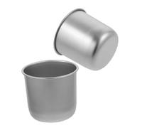 Mikinona 2 Pezzi Misurini Acciaio Inossidabile per Cucina Bicchieri Misuratori Compatti con Scala per e Cottura Forno Design e Portatile