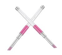 Mikinona 2 Pezzi Penna Per Smalto Penna Per Levigare Le Unghie Per Manicure Strumento Di Levigatura Penna Levigatrice Per Unghie Portatile Strumenti Per Onicotecnici Plastica Viola,porpora