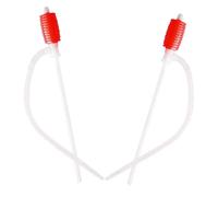 Mikinona 2 Pezzi Pompa Manuale Syphon per Travaso Carburante e Olio con Tubo Versatile per Auto Pompa Travaso Liquidi Manuale Facile da Usare