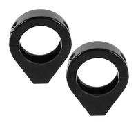 Mikinona 2 Pezzi Supporti Indicatori di Direzione Moto Staffe Resistenti per Forcella Anteriore Pinze Montaggio Segnali Modificate per Moto