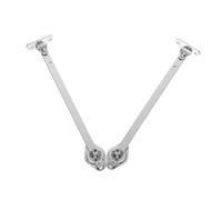 Mikinona 2 Pezzi Supporti per Armadio in Acciaio Telescopiche Resistenti con Cerniere Rallentate per Chiusura Supporto Robusto per Ribaltabili per Cucine Compatte