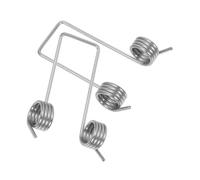 Mikinona 2 Pezzi Torsionale in Acciaio per Cestino Ricambio Resistente ed Elastico Compatibile con Bidoni Spazzatura Ribaltamento Usura Ridotta e Stabilità Garantita