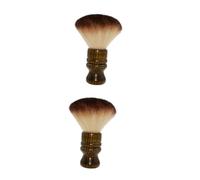 Mikinona 2 Pz spazzola per parrucchieri spazzare spazzola per spolverare i forniture per parrucchieri spazzolino setole morbide spolverino da barbiere spazzola per Di legno