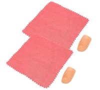 Mikinona 2 Set Sciarpe Magiche Compatte con Dita Finte per Trucchi Accessori per Maghi per Spettacoli e Feste Prop Divertente per Performance e Animazione