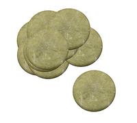 Mikinona 20 Pezzi Pad in Pietra Naturale Per Estensione Ciglia Riutilizzabile Supporto Paletta Adhesivo Per Colla Ciglia Finte Strumento Professionale Per Trucco e Cerimonie