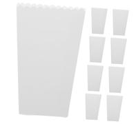 Mikinona 24 pezzi Scatole Carta per Popcorn e Snack Contenitori Popcorn Bianchi per Feste Cinema Compleanni e Snack Scatole Porta Patatine e Dolci in Carta Resistente