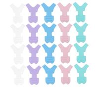 Mikinona 25pezzi Per Grafting Y-type Eyelash Brush Per Perm e Estensioni Colori Variati Per Separare e Allungare