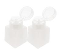 Mikinona 2pezzi Bottiglia Dosatore in Pe Per Laboratorio Anti-perdita e Anti-statico Bottiglia Vuota Per Liquidi Per Chimica Medicina Pulizia e Cosmesi