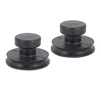 Mikinona 2pezzi Ciotola Da Meditazione Con Maniglia Accessorio Pratico Per Ciotole Tibetane Portatile e Leggero Per Rilassamento e Meditazione Per Amanti Del Buddhismo