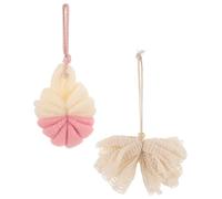 Mikinona 2pezzi Esfoliante Luffa Per Scrubber Per Adulti Per Profonda Ricca e Comfort Assoluto