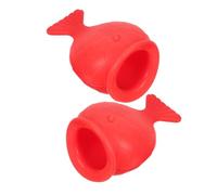 Mikinona 2pezzi Silicone Lip Plumper Fish Shape Strumento Rimpolpante Per Labbra Per Labbra Adorabile e Portatile Sicuro e Comodo Da Usare Per Carnose