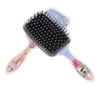 Mikinona 2pezzi Spazzola Districante Per Portatile Piccola Spazzola Per Asciutti e Bagnati Decorativa Antistatica