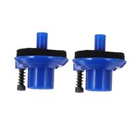 Mikinona 2pezzi Supporto Per Piatti Hi-hat in Plastica e Tampone in Panno Cuscinetto Per Batteria Hardware Per Asta Di Piatti Accessori Per Strumenti Percussione