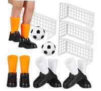Mikinona 2set Calcio Set Di Palloni Da Calcio Giocattoli Da Tavolo Per Ragazzo Ragazza Ragazza Palla Giocattolo e Scarpe in Miniatura