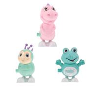 Mikinona 3 Giocattoli Animali Molla in Resistente Modelli Colorati per Regalo e Compleanno Sviluppo Abilità Motorie e Pensiero Colore Casuale Colore Casuale