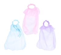 Mikinona 3 Pezzi Accessori per ghirlanda e filati hair charms hair jewelry flower the veils gioielli da ragazza di fiori Accessori per fiori corone di fiori per matrimoni