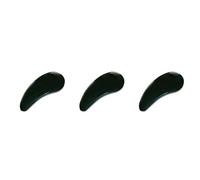 Mikinona 3 Pz Accessori Di Bellezza Fasce Spa Nere Per Donna Stick Guasha Antietà Massaggiatore Raschiante Asse Massaggiatore Facciale Sotto Gli Occhi Occhiaie Bigodini a Spirale Black