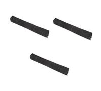 Mikinona 3 Pz custodia per flauto Borsa per flauto nero Custodia resistente all'acqua per sassofono borsetta per accessori valigia mini borsa per sassofono