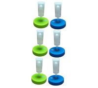 Mikinona 3 Set Da 2 Pezzi Di Coperchi in Silicone Per La Fermentazione E Set Di Tappi Per Barattoli Per Alimenti Fermentati
