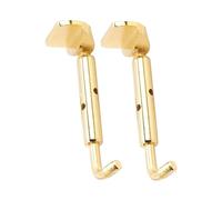 Mikinona 3 Set Di Viti Per Supporto Mentoniera in Lega Di Zinco Per Violino Per Prevenire Movimenti E Danni 2 Pezzi*3