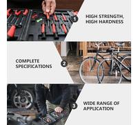 Mikinona 30 Pezzi Tappi Copertura Ugello Olio per Serbatoio Freni Olio Accessorio Resistente Antipolvere per Bicicletta