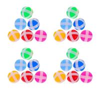 Mikinona 36 Pezzi Palline Sticky Hook And Loop per Colori per Giochi Golf e Freccette Palline Morbide in Nylon Sicure per Attività Indoor e Outdoor