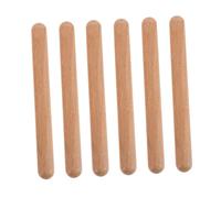 Mikinona 3paia Solid Hardwood Claves Strumenti Percussivi Per e Principianti Bacchette Musicali Legno Per Sviluppare Ritmo e La Creatività Dei Musicisti