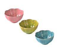 Mikinona 3pcs Aroma Blending Bowl Massage Massaggio Essential Oil Bowl Portabico Ceramico