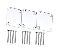 Mikinona 3pezzi Giunzione Per Chitarra Elettrica e Neck Plate Con Design e Facile Installare