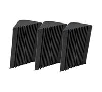 Mikinona 3pezzi Pannelli Acustici Fonoassorbenti Per Isolamento Pareti Stile Materiale Antifiamma Per Ambienti Ktv e Teatri