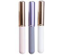 Mikinona 3pezzi Pennello per Lucidalabbra e Rossetto Applicatore da Donna per Trucco Labbra Strumenti per Trucco Portatile e Resistente
