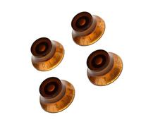 Mikinona 4 Manopole in Plastica Per Il Controllo Del Volume Della Chitarra Ricambio Per Pedale Effetto Scala Digitale A 10 Griglie