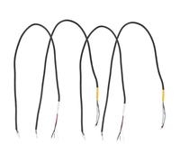 Mikinona 4 Pezzi Cavo Elettrico Chitarra Elettrica Conduttori Schermato Accessori Riparazione Pickup Cablaggio Strumento Musica