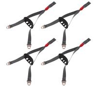 Mikinona 4 Pezzi Cinturini Sotto-mento per Casco di Sicurezza Y-shape Regolabili con Coppa Cinghie Industriali per Caschi da Lavoro Sostituzione Facile per Lavoratori Edili e Operai