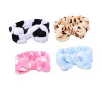 Mikinona 4 Pezzi Fasce Elastiche per Donne con Design Unici per Attività Comfort e Stile Occasione