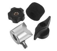 Mikinona 4 Pezzi Kit Accessori per Piatti per Batteria Elettronica con e Fissaggi per Installazione Veloce e Sicura Compatibile con Vari Batteria Elettronica
