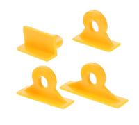 Mikinona 4 Pezzi Kit Estrattore Ammaccature Auto con Ventose Arancione Set Leve per Riparazione senza Verniciatura Strumenti Resistenti per Rimozione Ammaccature