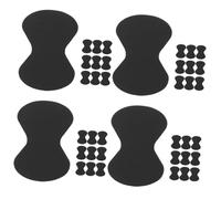 Mikinona 4 Set Di Impugnature Autoadesive in Silicone Per Plettri Per Chitarra - Per Plettri Elettrici/acustici Set Di Protezioni 10 Pezzi*4