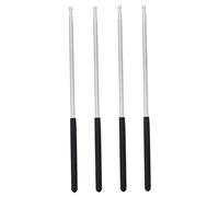 Mikinona 4pezzi Bacchette Per Batteria in Lega Alluminio Bacchette Per Batteria Strumento Percussione Per Impugnatura Confortevole e Design Della Testa d Acqua