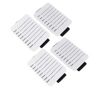 Mikinona 4pezzi Piatto Manuale Per Extension Ciglia Supporto Per Ciglia Finte Strumenti Per Applicazione Con Cinturino Da Polso Leggero e Resistente Facile Da Pulire e Trasportare