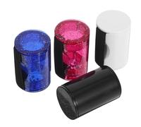 Mikinona 4pezzi Shaker Per Sabbia Per Ukulele Chitarra Mandolino Banjo Cajon e Strumenti Musicale Percussione Strumento Per Sabbia Ritmica e Shaker Per Dita Per Musicisti