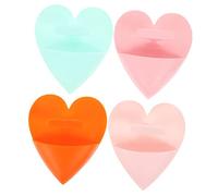 Mikinona 4pezzi Spazzole Per Morbide e Confortevoli Per Rimuovere Impurità e Massaggiare Colori Rosa