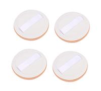 Mikinona 4pezzi Spugne Per Trucco Professionali Puff Morbido Triangolari e Rotondi Per Polvere Cosmetica Uso Secco e Umido Per Make-up Femminile e Salone Di Bellezza
