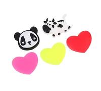 Mikinona 5 Assorbitori Forma Cuore Silicone per Racchette Tennis Smorzatori per Gli Shock e Migliorare