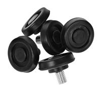 Mikinona 5 Pezzi Piedini Livellatori Resistenti per Poltrone da Barberia e Supporto Robusto e Duraturo Facili da Installare Accessori Pratici per Sedie da