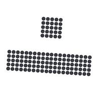 Mikinona 5 Set Di Comodi Supporti Per Plettri Per Chitarra Cuscinetti in Gomma Autoadesivi Per Forniture Per Chitarra Per Musicisti 40 Pezzi * 5