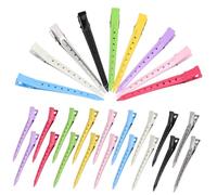 Mikinona 50 Pezzi Clip per Alligator Colorate Clips per e Sezionamento Design Crease Comode e Sicure per Acconciature e Styling