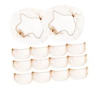 Mikinona 50pezzi Copertura Per Chignon Rete Per Elegante e Invisibile Per Donne Accessori Per Danza e Professioni Come Cameriere e Per Eventi Formali e Informali